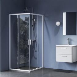 RAVAK Blix II NBLRV2 sarok zuhanykabin, 90x90 cm, matt fehér + Transparent 1LM70E00Z1 (1LM70E00Z1)