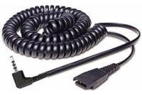 Jabra QD To 2, 5mm Plug, Coiled 0, 5-2m; Fi. For Panasonic GB500, PLX CA40
