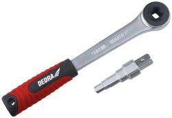 Dedra 12H020 Cafni kulcs racsnis hajtószáral 1/2" 2 részes készlet (12H020)