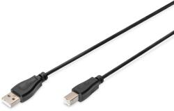 ASSMANN Anschlusskabel USB2.0/A -> B St/St 1.8m schwarz (DB-300102-018-S) (DB-300102-018-S)