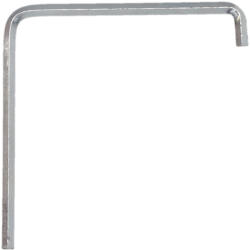 Dedra 06F403 Imbuszkulcs ablakok beszereléséhez, hatlap 4mm (SW4), 75x75mm (06F403)