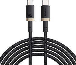Baseus Cablu de Date USB-C, 240W, 1m - Gold / Black (KF2349777) - pcone