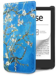 Tech-Protect TP3078 Tech-Protect Smartcase Pocketbook Lite / Pro / Verse tok, mintás (Sakura) (TP3078)