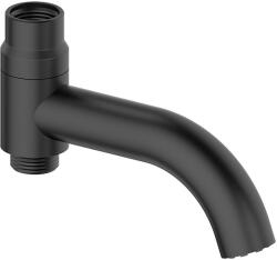 Oltens Numa kifolyócső csaptelep fürdőkádhoz fekete matt 39106300 (39106300)