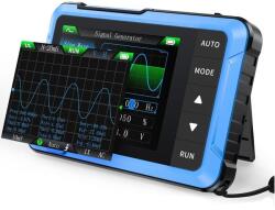 FNIRSI DSO510 digitális zseb-oszcilloszkóp és jelgenerátor, 10 MHz (DSO510)
