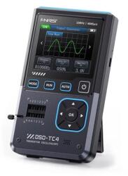 FNIRSI DSO-TC4 Kézi digitális oszcilloszkóp, tranzisztor tesztelő, 3in1 jelgenerátor, 2, 4" kijelző, (DSO-TC4)