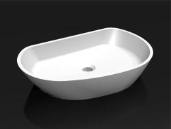 AREZZO design MARYLAND öntöttmárvány mosdó, matt (AR-615MW)