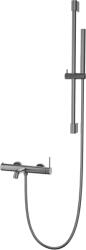 AREZZO design NOVA kádcsaptelep szett, szálcsiszolt gun metal (AR-2104GM) - stshop