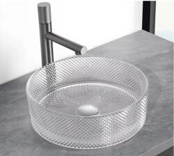 AREZZO design Mosdó, Arezzo design Brilla üveg mosdó AR-M346 - mozaikkeramia