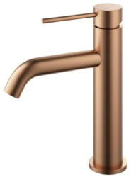 AREZZO design Mosdó csaptelep, Arezzo design Nova magasított, szálcsiszolt rozé arany AR-2101BR - mozaikkeramia