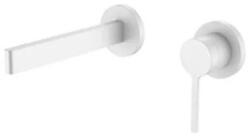 AREZZO design Falba süllyesztett csaptelep, Arezzo design Elegant mosdó csaptelep, matt fehér AR-8095MW - mozaikkeramia