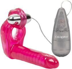CalExotics Strapon Triple Flexi Stimulator (15 cm)