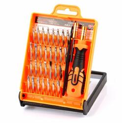 JAKEMY Szerszámkészlet - 33db, Mágneses Bitfej Készlet, Fekete