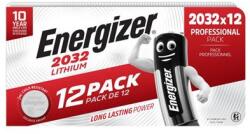 Energizer Gombelem, CR2032, 12 db, ENERGIZER (EECR2032B12) - webpapir
