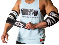 Gorilla Wear - Elbow Wraps - Könyökvédő - Fekete/fehér - 150 Cm