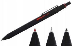 rOtring Golyóstoll 2 szín , Rotring Multipen 600 , 3az1ben fekete , dobozban (2164108)