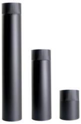  Füstcső Ø150/800 fekete Stebo