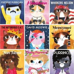 Galison 66664 - Mudpuppy - Music Cats - 500 db-os puzzle (66664)