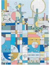 Galison 67500 - City By The Sea, Frank Lloyd Wright - 1000 db-os Fóliás puzzle (67500)