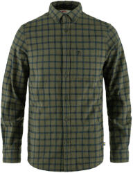 Fjällräven Övik Flannel Shirt M férfi ing L / zöld