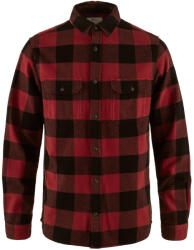 Fjällräven Övik Heavy Flannel Shirt M férfi ing L / piros/fekete