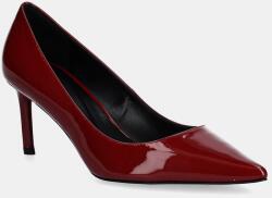 BOSS bőr tűsarkú Gracey bordó, 50552759 - burgundia Női 39