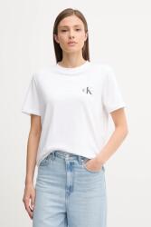 Calvin Klein Jeans pamut póló - rózsaszín XS - answear - 15 990 Ft