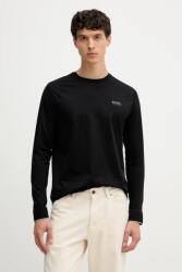 KARL LAGERFELD pamut hosszúujjú fekete, nyomott mintás, 554200.755001 - fekete M