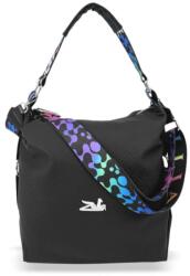 ZELLIA Női Válltáska 19161 - Next C. Bubbles - Fekete Crown (ZLK-19161-34329337)