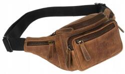 PETERSON Wild Férfi Bőr Ővtáska 2506-Mh/3527 Világos Barna (ZLK-2506mh-tan-09706767)