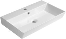 SAPHO Aqualine, ORION kerámia mosdó 59x38, 6cm, fehér, 27060 (27060)