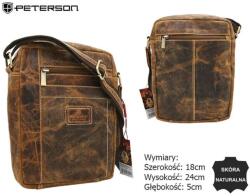 ZELLIA Peterson Férfi Bőr Táska Ptn 8022-Tmh-5924 Tan - Világos Barna (ZLK-ptn-8022tmh5924-t-18394450)