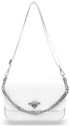 ZELLIA Női Oldaltáska Zvn24006 Fehér-Ezüst (ZLK-zvn24006-57670836)