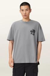 AllSaints pamut póló ORLANDO - szürke S - answear - 29 990 Ft