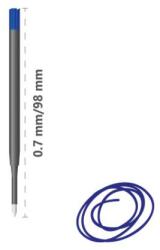 Cresco Non Stop/4441 golyóstollbetét 0, 7 mm - kék, 20 db-os kiszerelés
