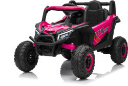Mamido Elektromos kisautó Buggy Madman rózsaszín | UTV-MX 4x4 | EVA kerekek | 12V 10Ah | EKO bőr (S-XMX631-PINK) - jatekokminiszteriuma