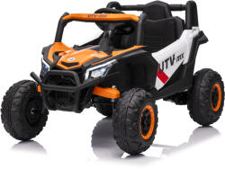 Mamido Elektromos kisautó Buggy Madman fehér | UTV-MX 4x4 | EVA kerekek | 12V 10Ah | EKO bőr (S-XMX631-WHITE) - jatekokminiszteriuma