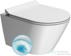 SAPHO GSI KUBE X fali WC, GeniusFlush, 36x50cm, dual matt fehér (941209) (941209)