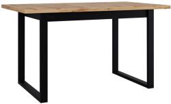  Asztal Victorville 379 (Wotan tölgy + Fekete)