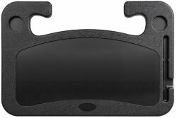  AUTO089 Kormányra rögzíthető autós utazó asztal, fekete színű, 42x28cm