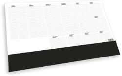 Toptimer Könyökalátét, 576x407 mm, heti tervezővel, TOPTIMER "T110", fekete (KT110FKU) - tintasziget
