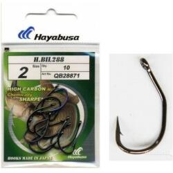 Hayabusa bojlis horog Carp M1 Black Nickel 10 db/csomag 4 (M1/4)
