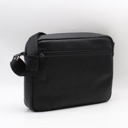 Calderón fekete bőr irattartó válltáska cd1008