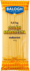 Balogh Tészta BALOGH tészta 800g Makaróni - vegyesbolt