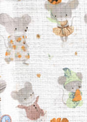  Mintás textil pelenka 1db-os - Kisegér