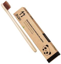 Zuzii Periuță de dinți Zuzii Bamboo pentru copii, Perii moi, Maro