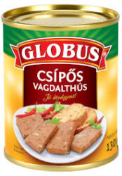 Hame Hungária Kft Globus 130g vagdalthús Csípős