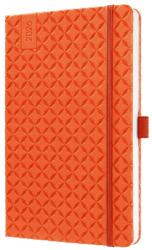 Sigel Jolie határidőnapló, 2026, 13, 5x20, 3 cm, heti, narancssárga (J6119)