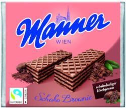 Manner Manner ostyaszelet 75g Brownie - vegyesbolt