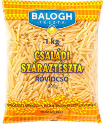 Balogh Tészta BALOGH tészta 1kg Rövid Cső - vegyesbolt